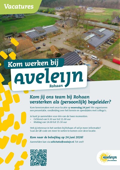 Flyer Rohaan beleefdag